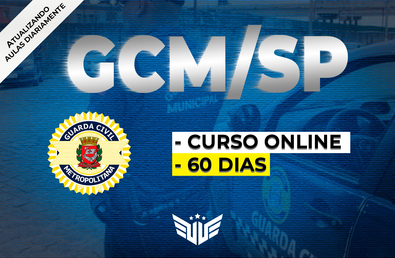 GCM- Guarda Civil São Paulo - SP - 60 dias de acesso