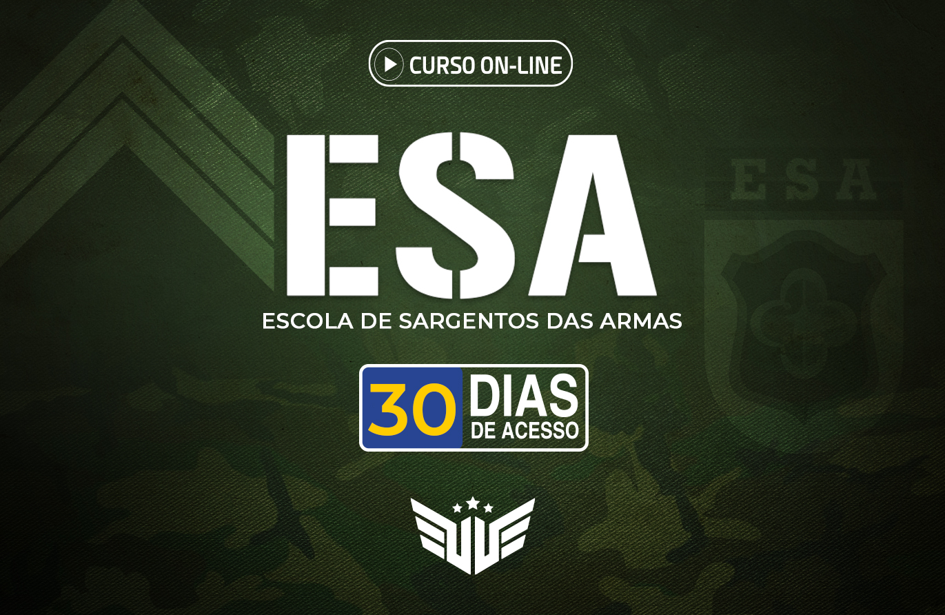 ESA | Curso Preparatório - 30 dias